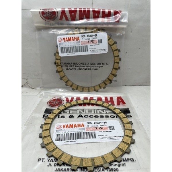 Clutch Plate friction pad vega zr new, jupiter z new, jupiter z1, vega