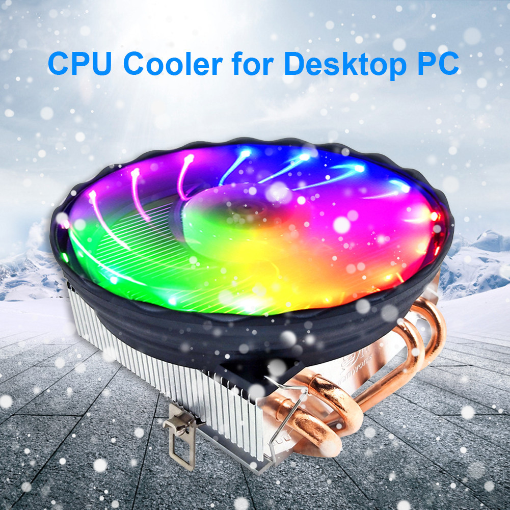 keepdreaming SNOWMAN 4 Heat Pipes CPU Cooler PWM 4 Pin PC Radiator ...