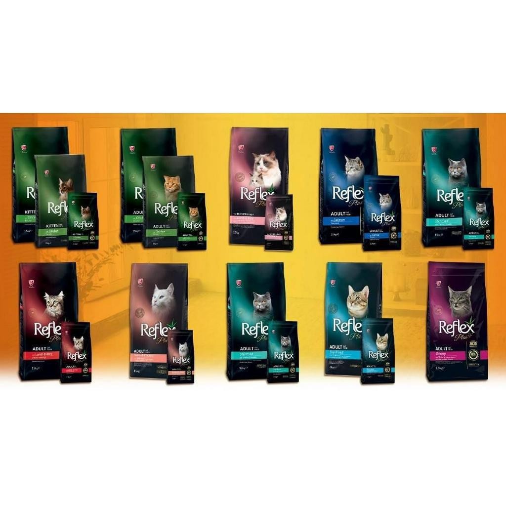 Reflex Plus (Mother & Baby/ Adult / Kitten) Cat Dry Food /Makanan ...