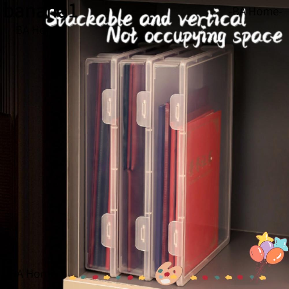 BA Document Organizer, Plastic Certificate File Container, Square Shape ...