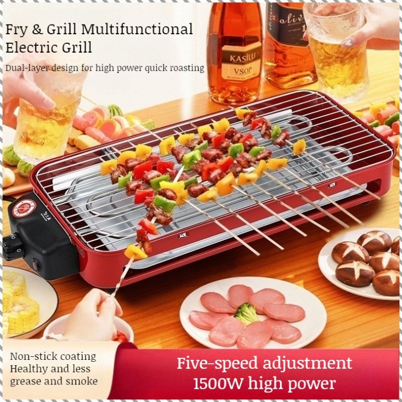 Multi-function Electric Grill Sausages Electric Grill Stainless Steel ...
