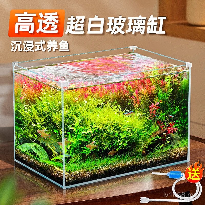 Goldfish Tank Betta Desktop Fishing New Style Fish Tank Small Household ... - Window Mounted Goldfish Tank For Small Room