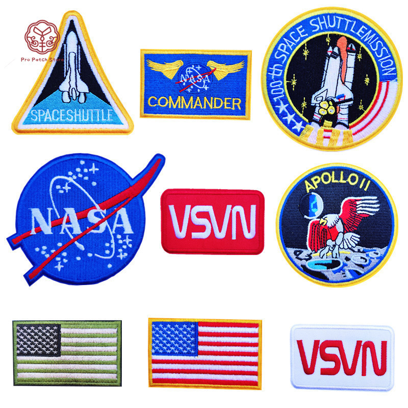 Pro Patch Store Space Agency NASA Series DIY Embroidery Patches for ...