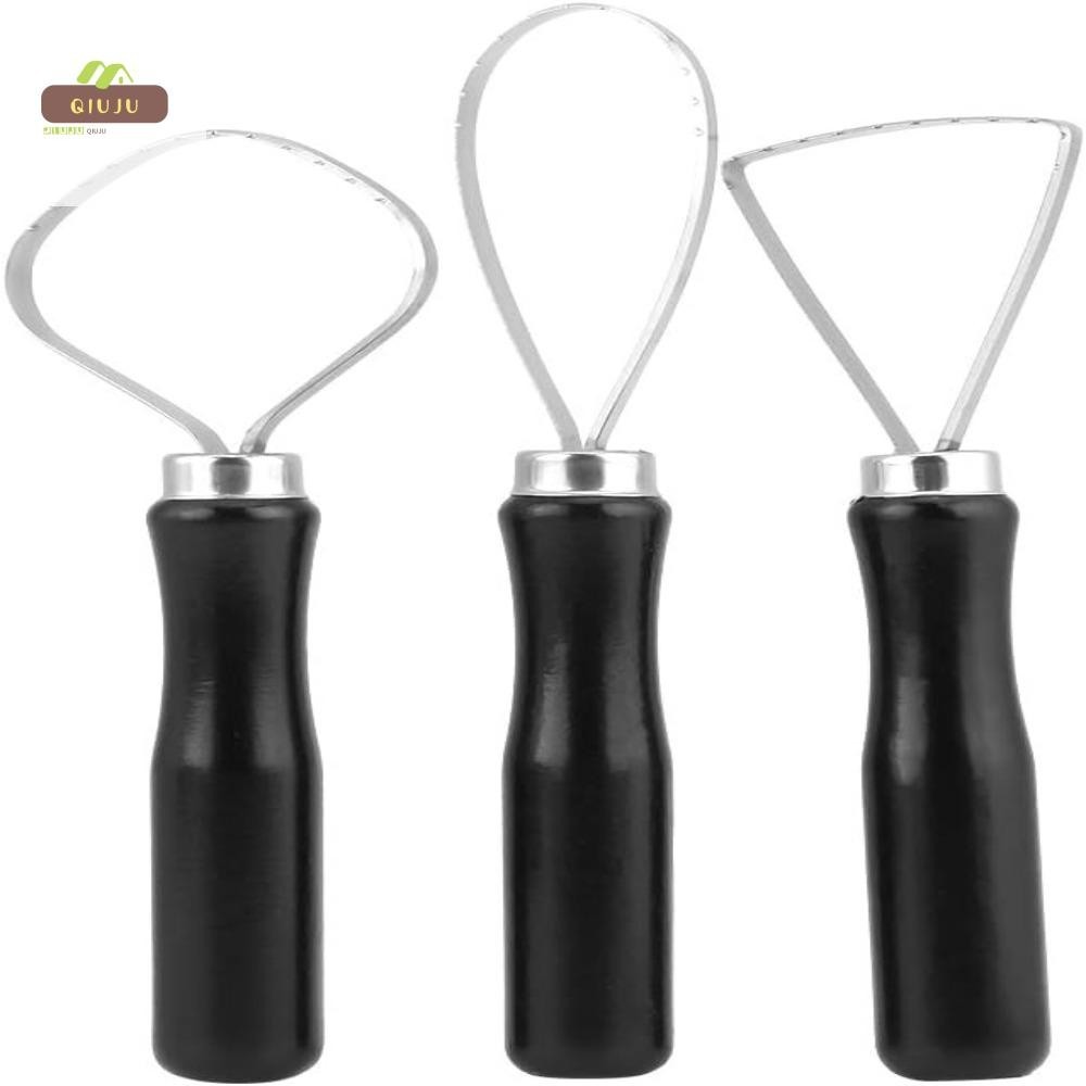 QIUJUU Clay Pottery Sculpting Tool Set, Flat Stainless Steel Flat Wire ...