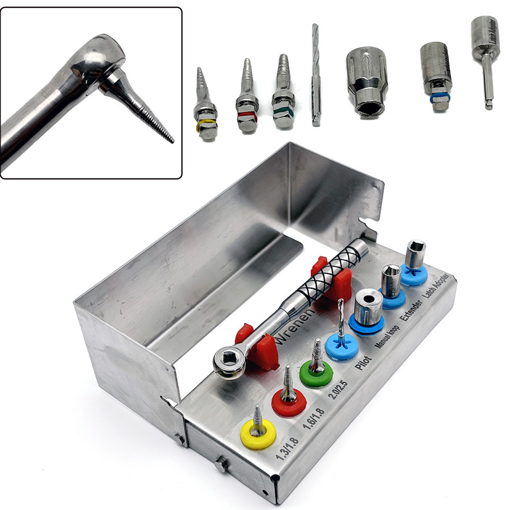 Dental Implant Removal Kit Bone Expander SOS Set Remove Broken Fixture