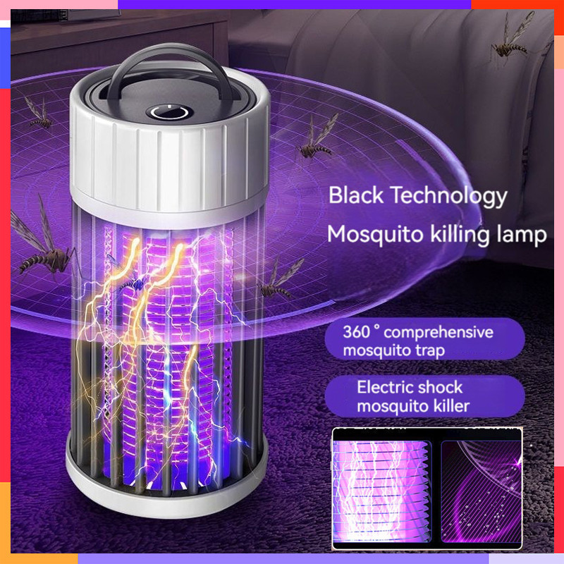Electric Mosquito Killer Lamp Rechargeable Mosquito Trap Mini Pest ...