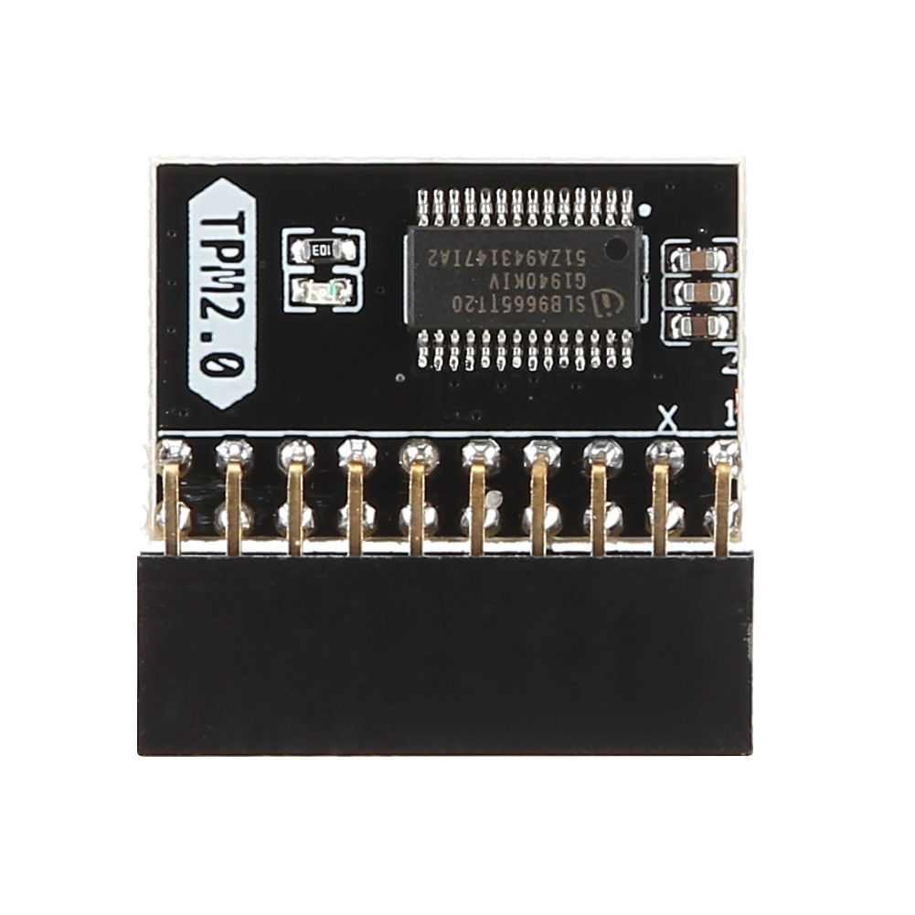keepdreaming TPM 2.0 Encrypted Security Module Board LPC 20 Pin Remote ...