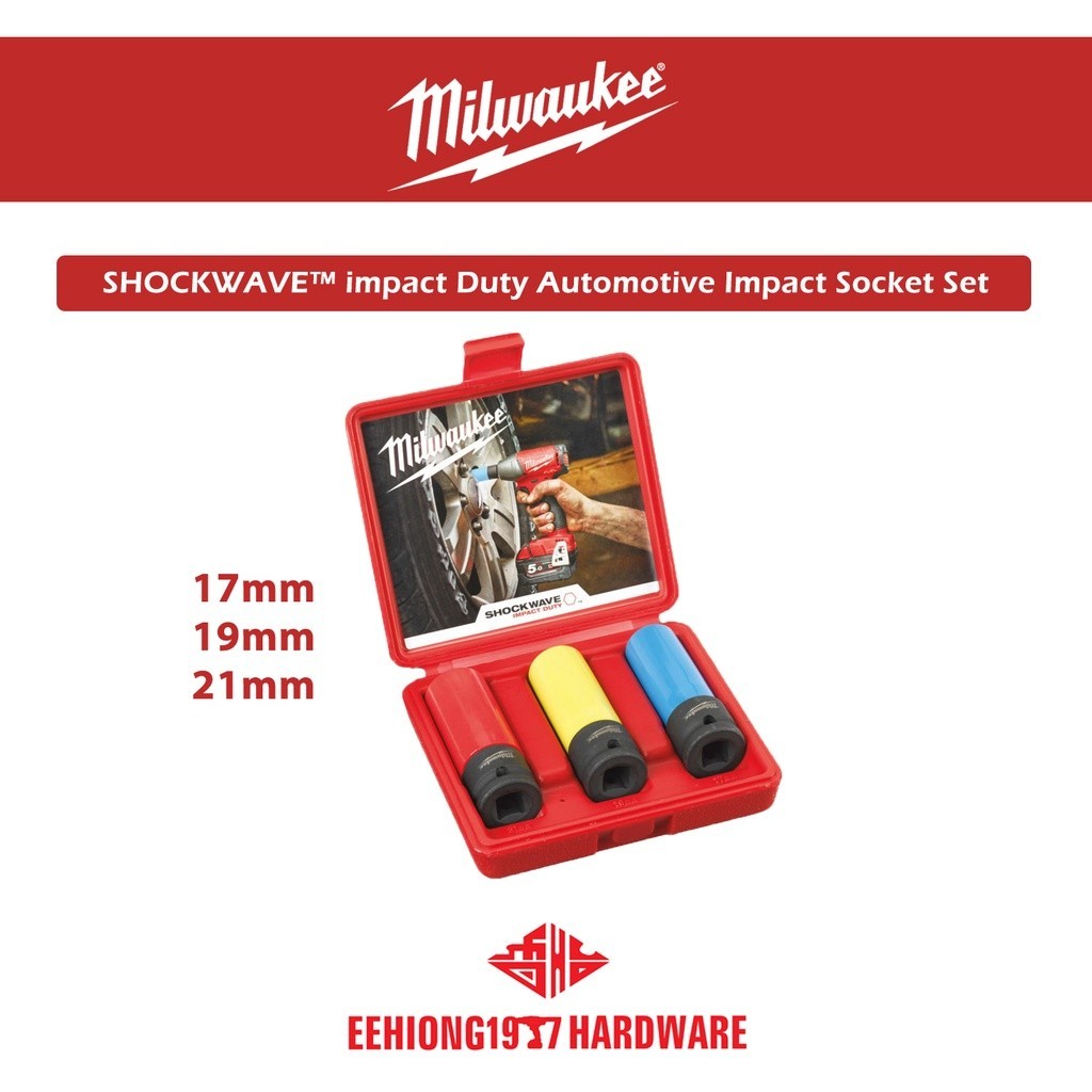 MILWAUKEE 4932451568 SHOCKWAVE™ impact Duty Automotive Impact Socket