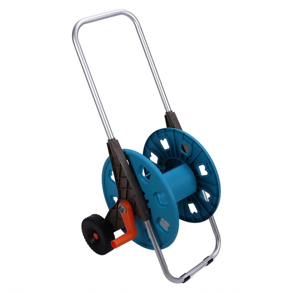 Goonshopping G1/2 Garden Hose Reel Cart With 2 Wheels Waterpipe Rack ...