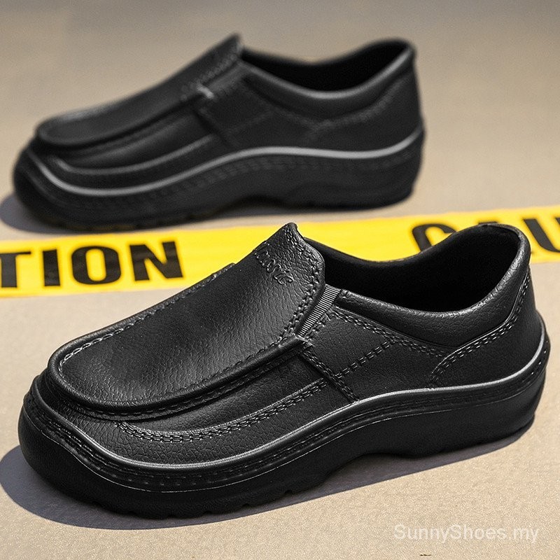 Men Shoes New Non-slip Chef Shoes Lightweight Loafers Waterproof and ...