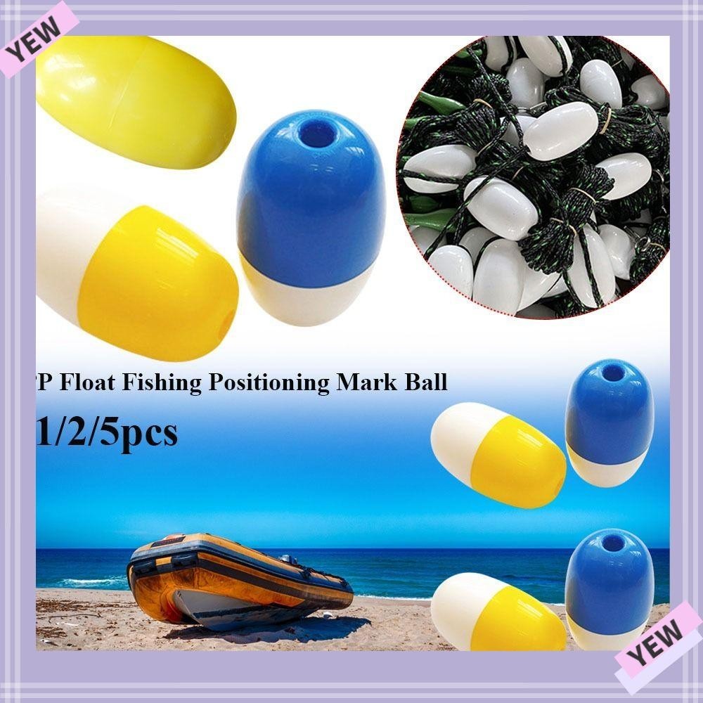 YYE 1/2/5pcs PP Float Balls Random Color Boat Anchor Canoe Accessories Floating Markers Shopee