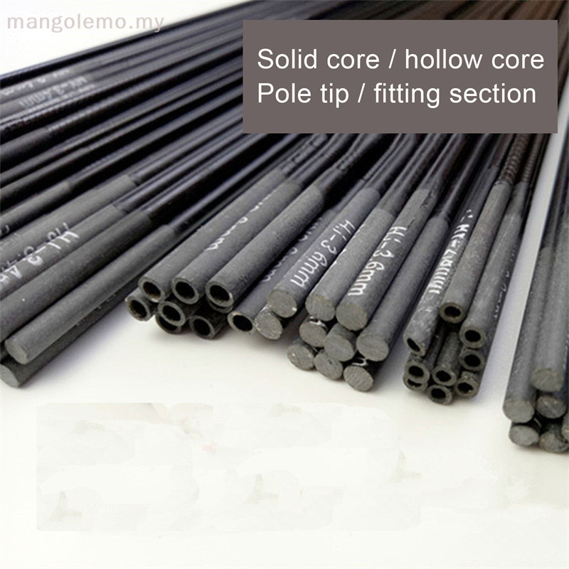[MANGO] 1 section of carbon table fishing solid rod slightly hollow rod ...