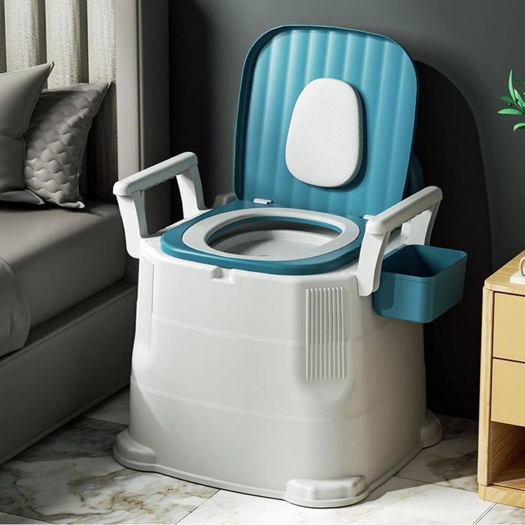 Jijaka Bedside Commode Toilet Stable Seat Chair for Home Use Seniors ...