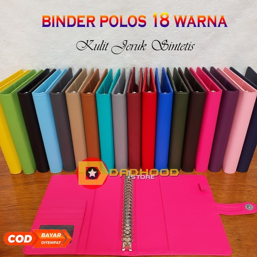 Plain BINDER 18 COLORS OF A5 AND B5 CHOICES | Shopee Malaysia
