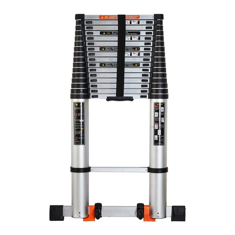 Aluminum Alloy Thickened Non-Marking Straight Ladder Portable Single ...