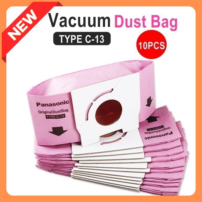 5 Pack Panasonic C-2E Vacuum Cleaner Dust Bags – Type MCE MC, By Electrupart