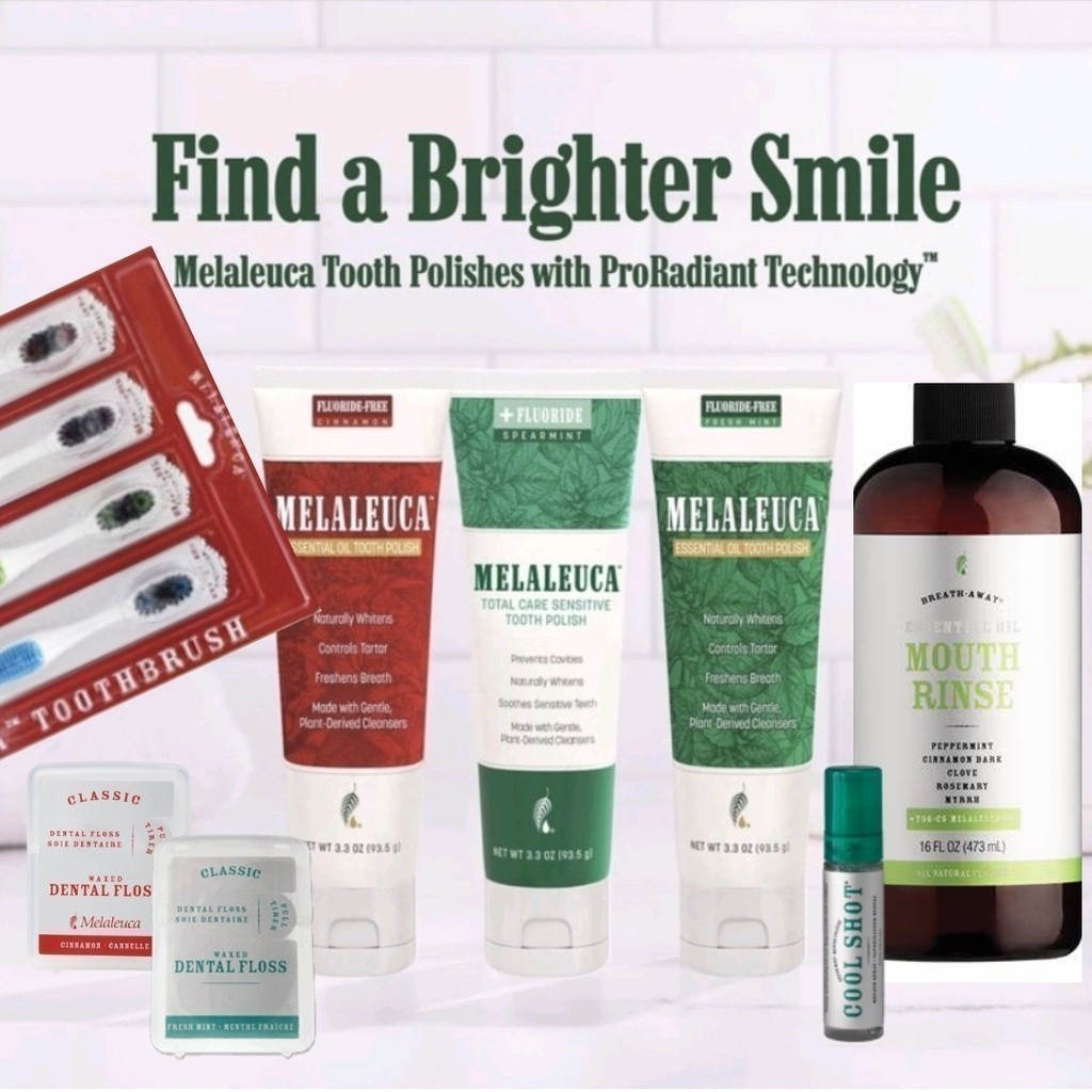 Melaleuca Toothpaste Whitening Tooth Polish / Fluoride Toothpaste ...