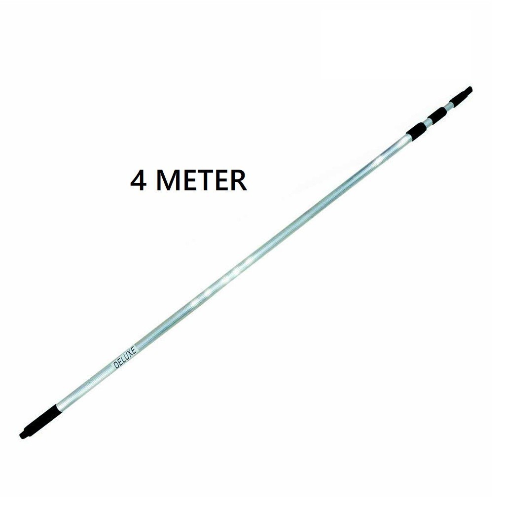 4M / 5M Adjustable Aluminium Telescopic Extension Pole Paint Rod ...