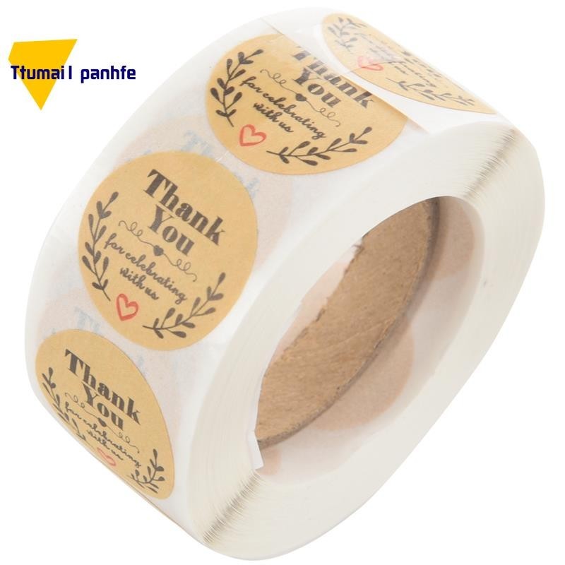 500 Thank You Stickers Scrapbooking Label Wedding Stickers Adhesive ...