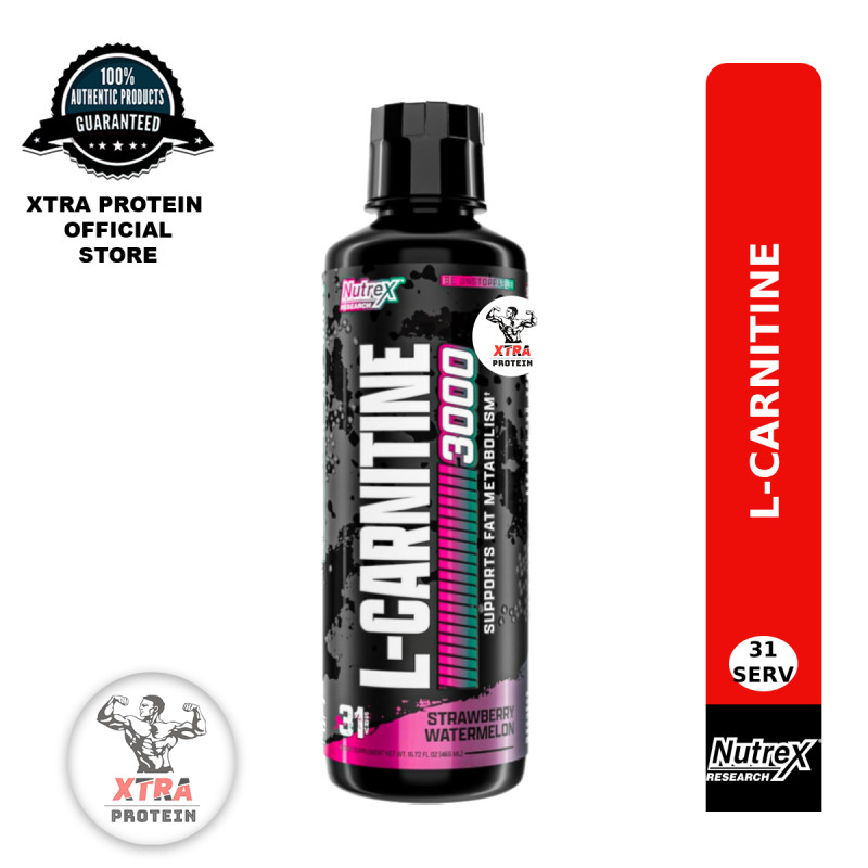 Nutrex Liquid L-Carnitine 3000 Strawberry Watermelon (455ml) 31 Servings |  Shopee Malaysia