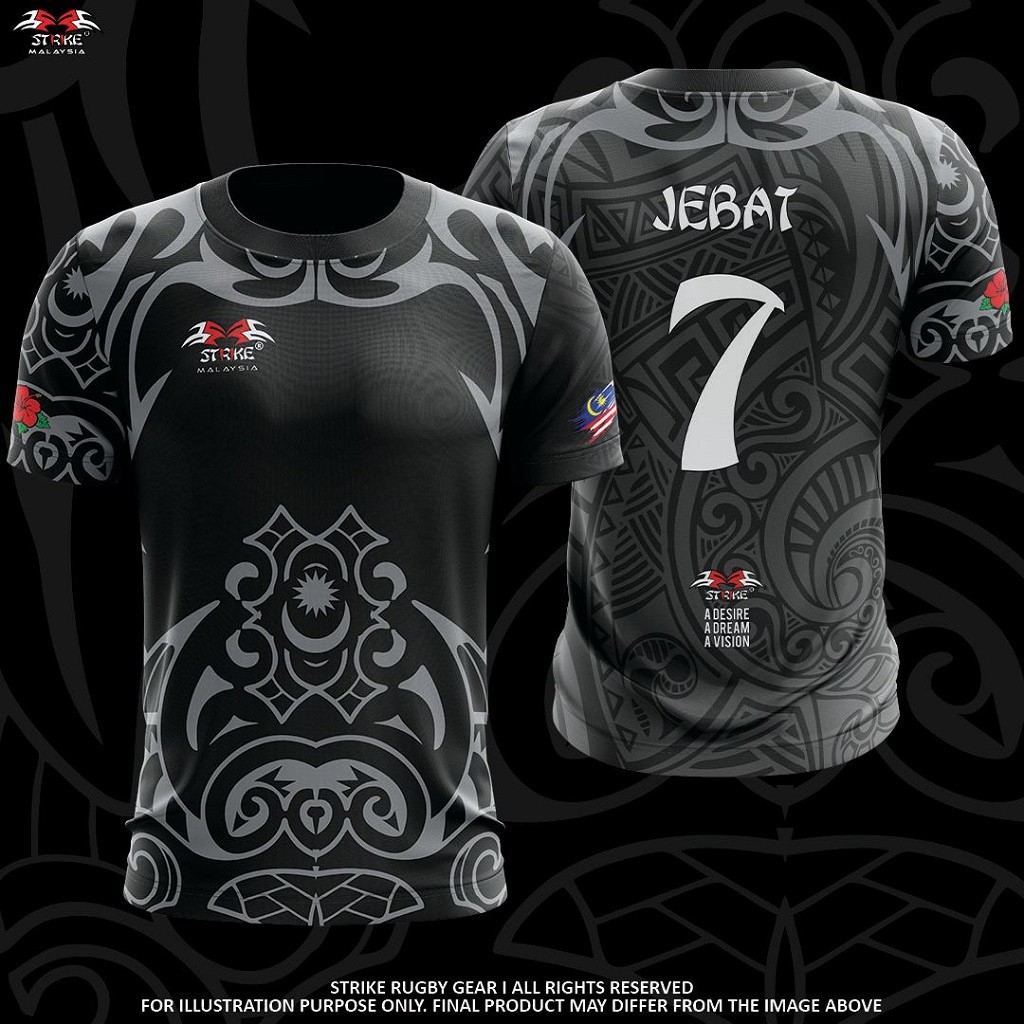 Breathable and quick drying Rugby jersey design, custom name and number ...