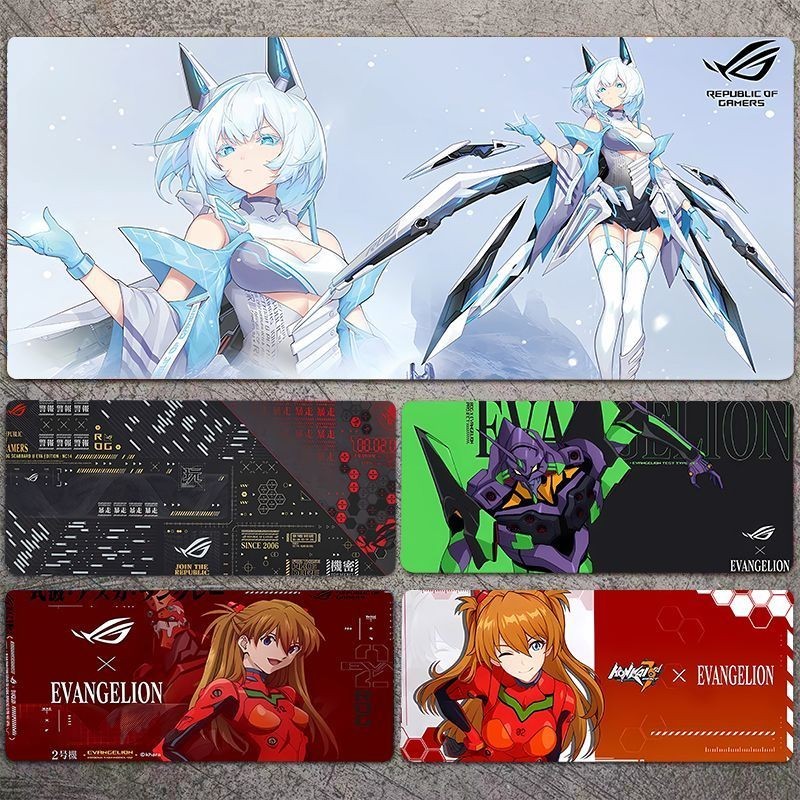 R ROG Asuka Ji Luminous EVA Co-Branded Edition Mouse Pad Computer Desk ...