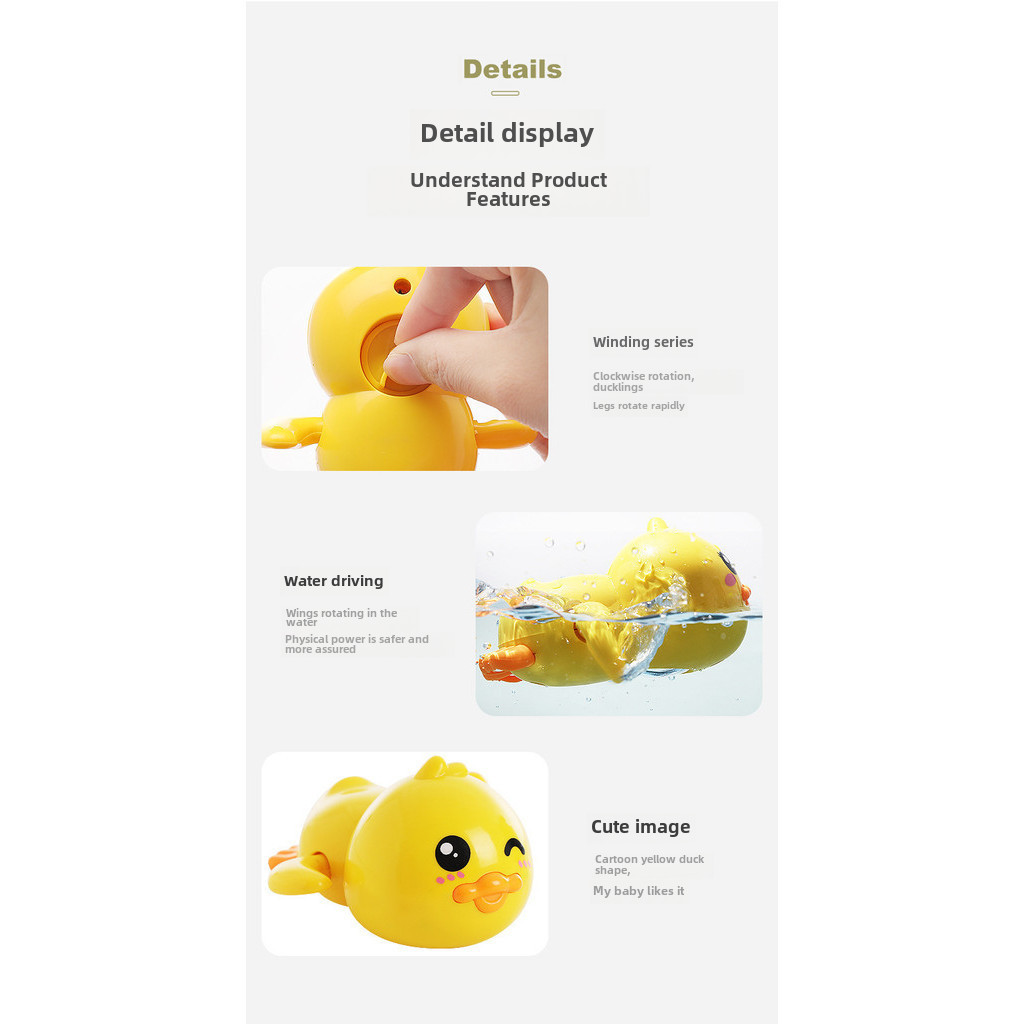 Children Clockwork Swimming Toys Little Dolphin Frog Baby Floating ...