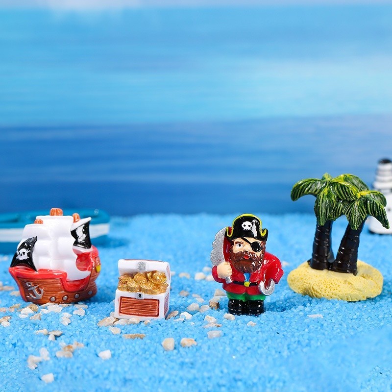 Plastic Pirate Ship Model | Shopee Malaysia