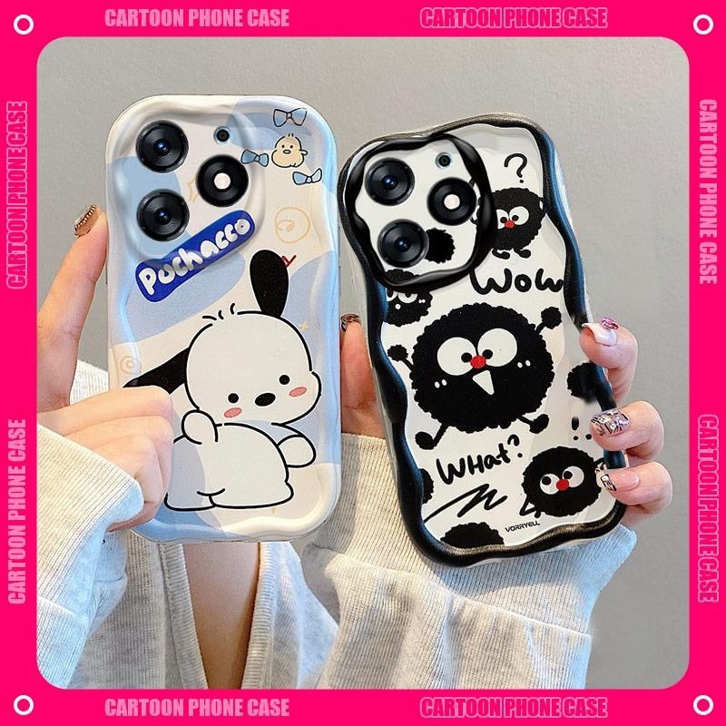 Cartoon bear cute soft back cover shockproof Adaptation for realme C63 ...