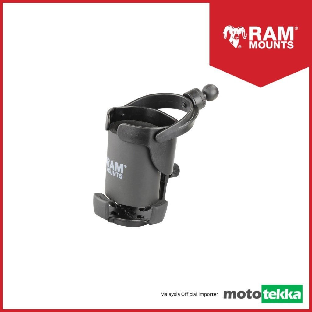 RAM Level Cup 16oz Portabevande Con Base Su Binario ATV / UTV Ram - 14