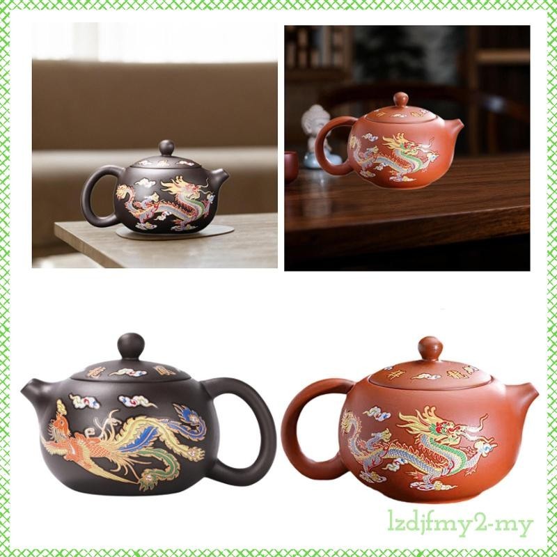 [LzdjfmydcMY] Clay Teapot Xi Shi Teapot Color Changing Handmade Dragon ...