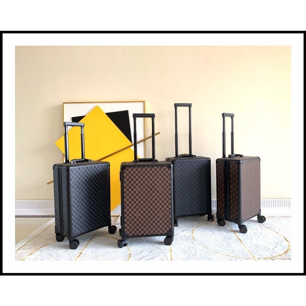 Retro style 20 inch luggage that can be used for boarding, with ...