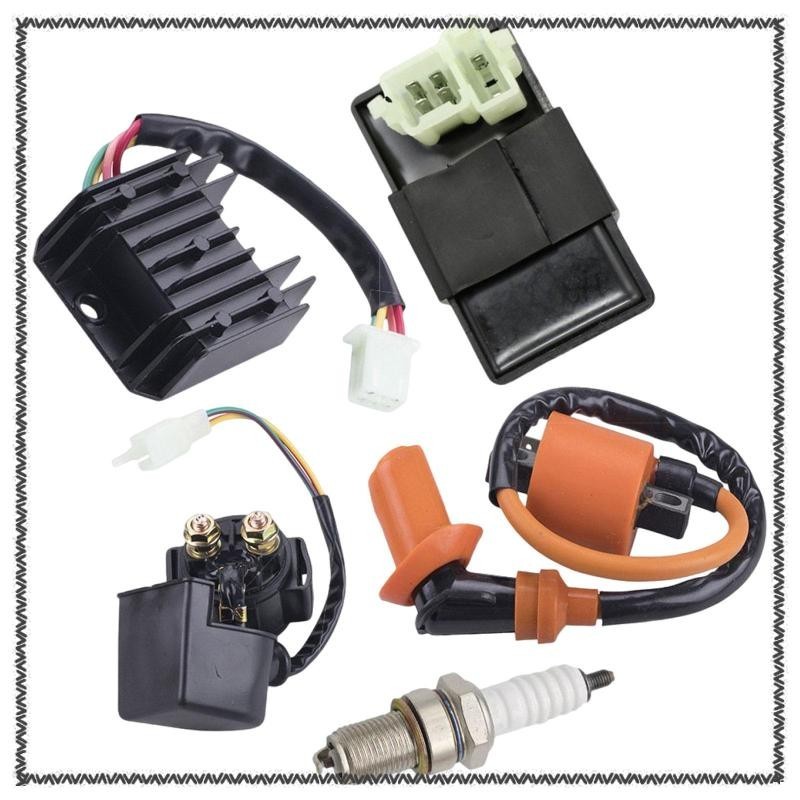 [MCA] Ignition Coil Regulator Cdi Spark Plug for 125cc 150cc 200cc ATV ...