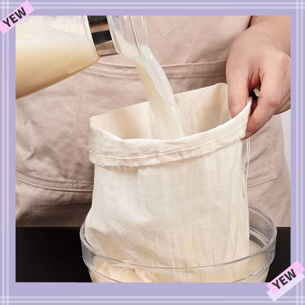 YYE Filter Strainers Bag, Reusable Straining Cheese Cloth, Portable ...