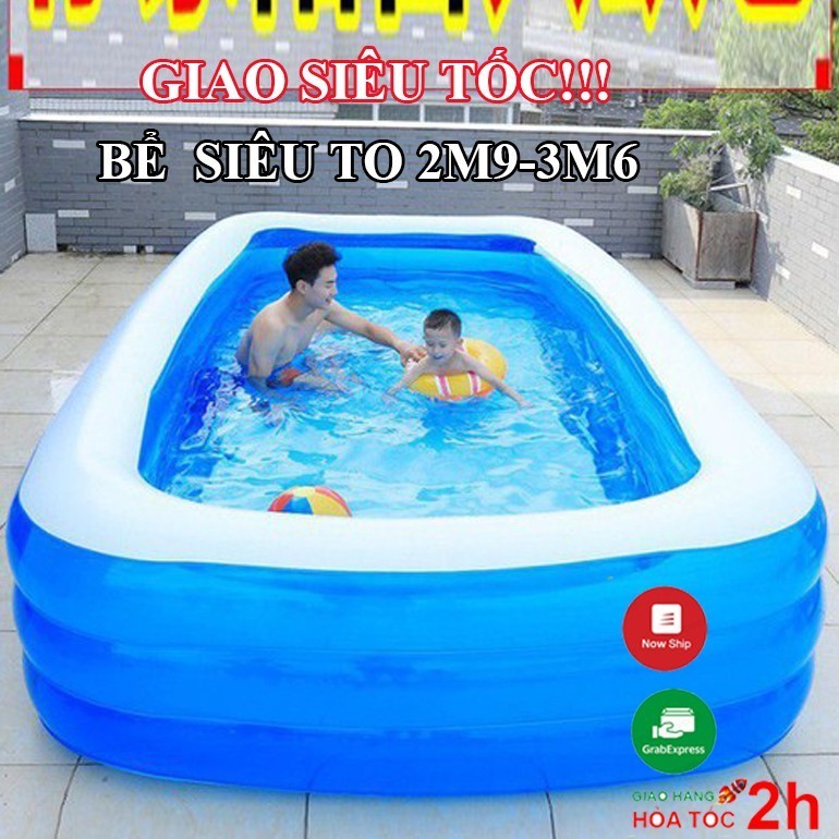 Giant 4m2 Large Swimming Pool, 2m9 - 4m2 Swimming Pool 3 Floors With ...