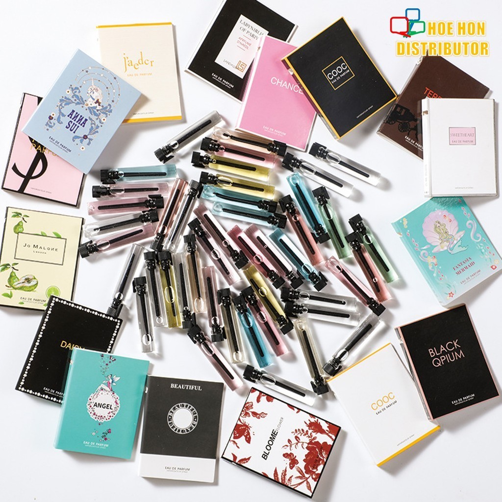[Random] Pocket Perfume Tube 2ml Mini Door Gift Long Lasting Eau de ...