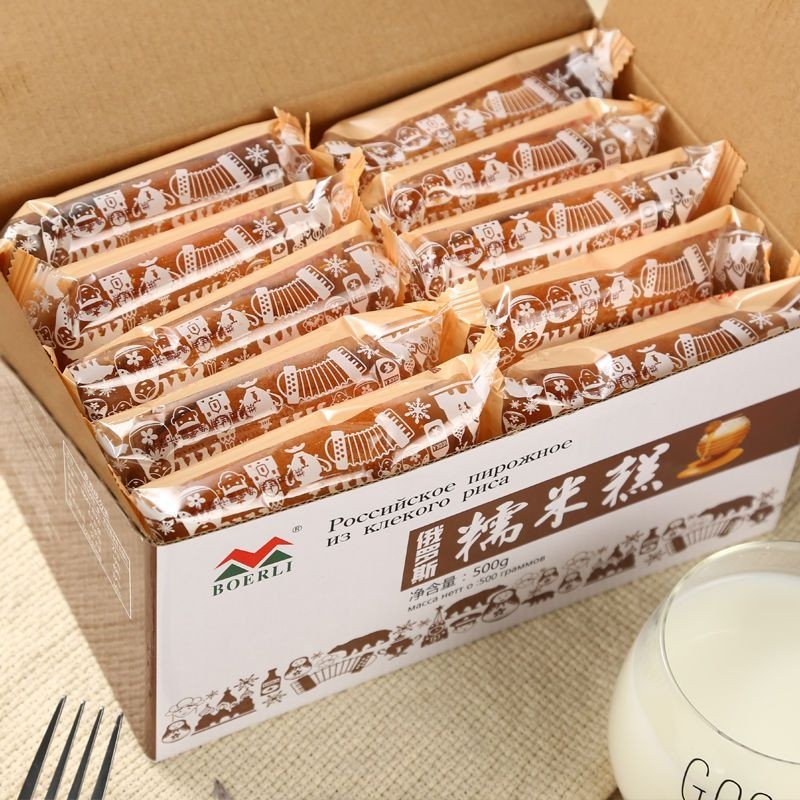 Russian Handmade Glutinous Rice Cake Soft Glutinous Cake Nutritious ...
