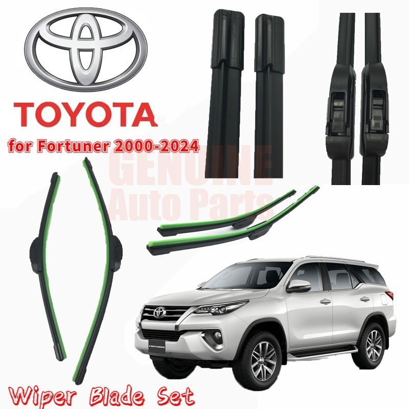 Toyota Fortuner Wiper Blade Set for 20002024 Car Window Wipers Bundle