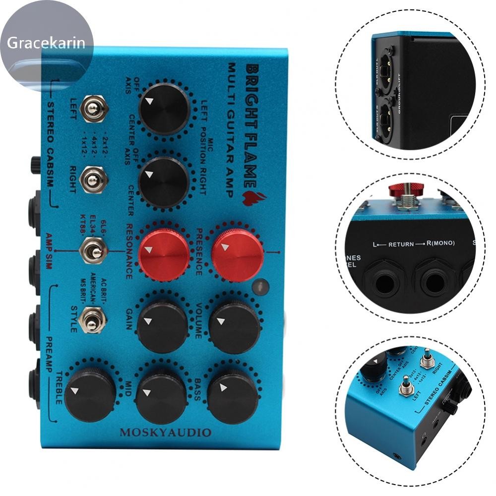 High Performance Guitar Amp Simulation Device with Flexible ...