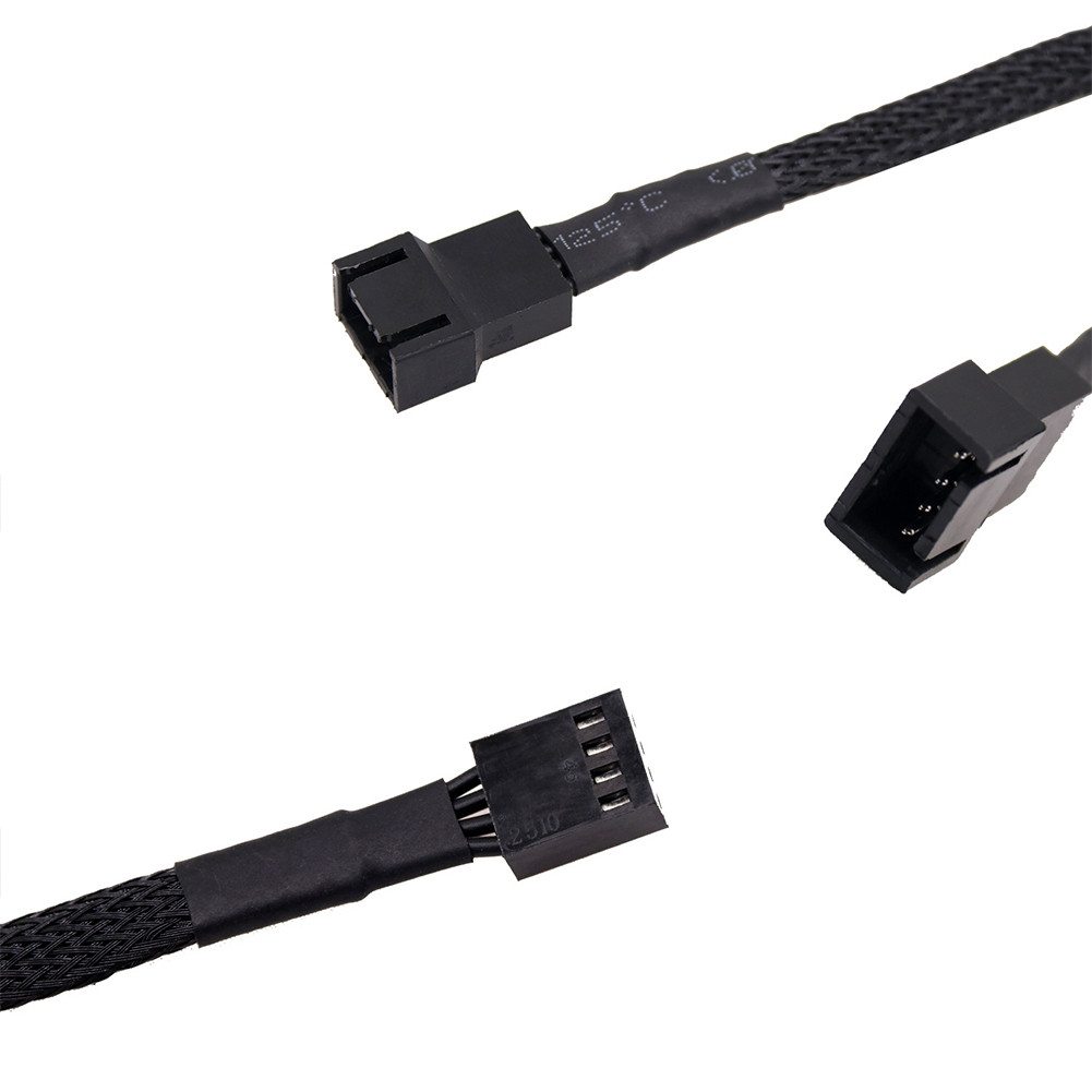 30cm 4 Pin Motherboard PC Computer Case CPU Fan Extension Adapter Cable ...