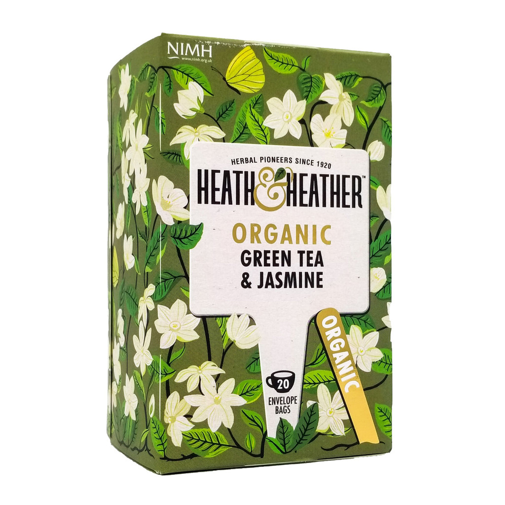 Heath and Heather Organic Green Tea (Jasmine) (20 bags) | Shopee Malaysia