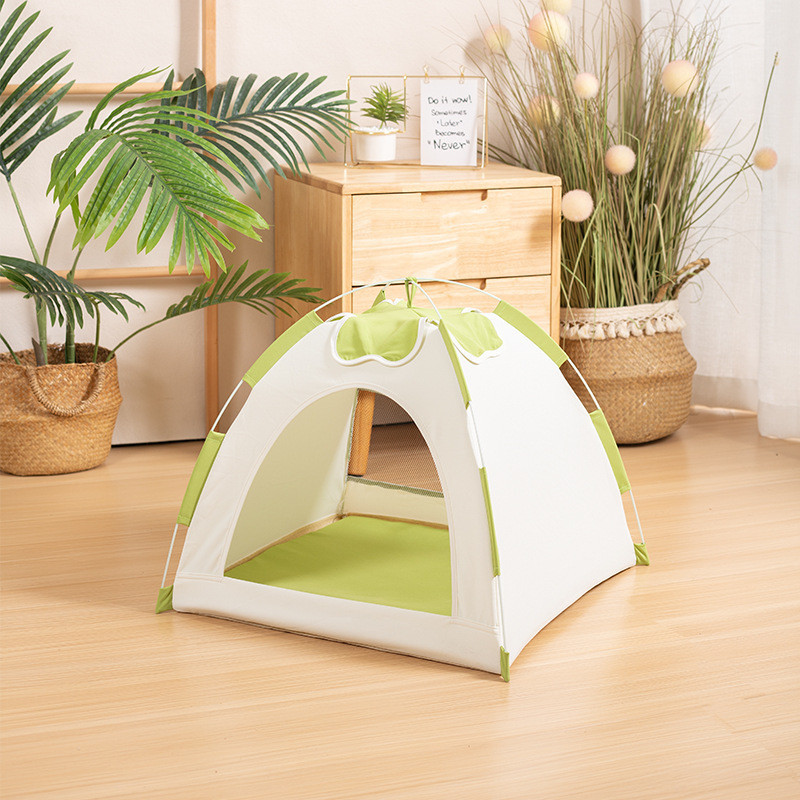 Cat Tent Creative Cat Litter Small Fresh Fourleaf Clover Summer Pet