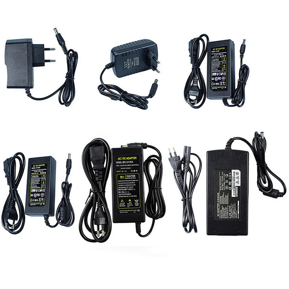 AC DC 5V 6V 8V 9V 12V 13V 15V 24V Power Adapter Supply 1A 2A 3A 5A 6A 8A  10A 220V To 12V Power Adapter 12 13 15 24 V Volt