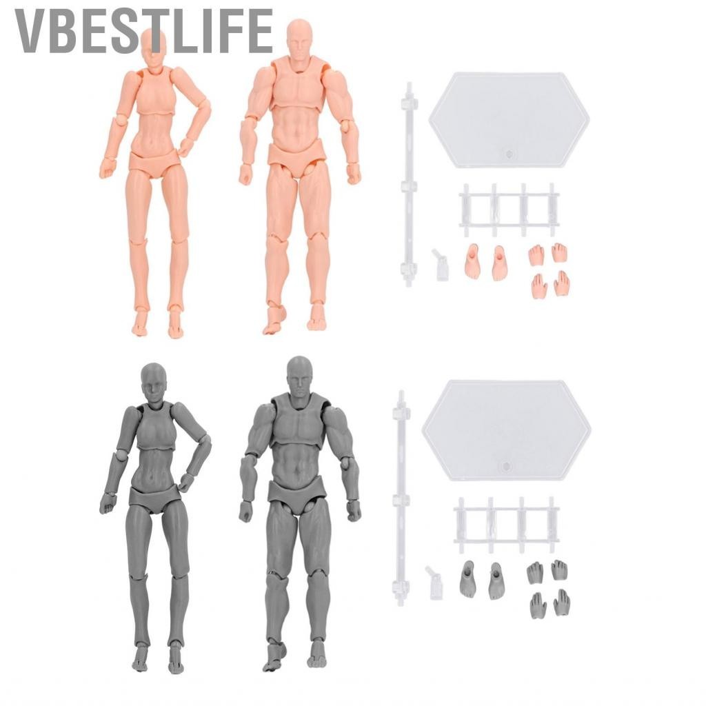 VBESTLIFE Drawing Doll Model Multifunctional Action Figure Body Movable ...