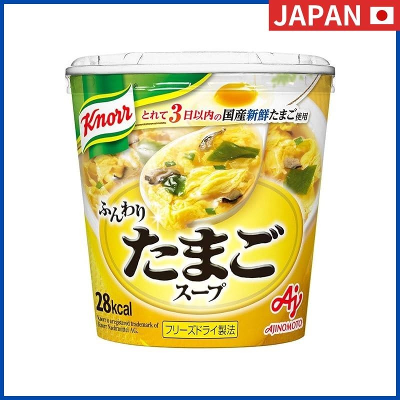 Knorr Fluffy Egg Soup 6 Containers, Freeze-dried Instant Soup from ...