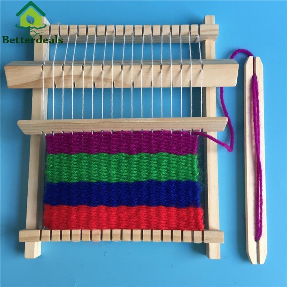 DIY Craft Yarn Needlework Scarf Hand Knitting Machine Loom Stitching ...