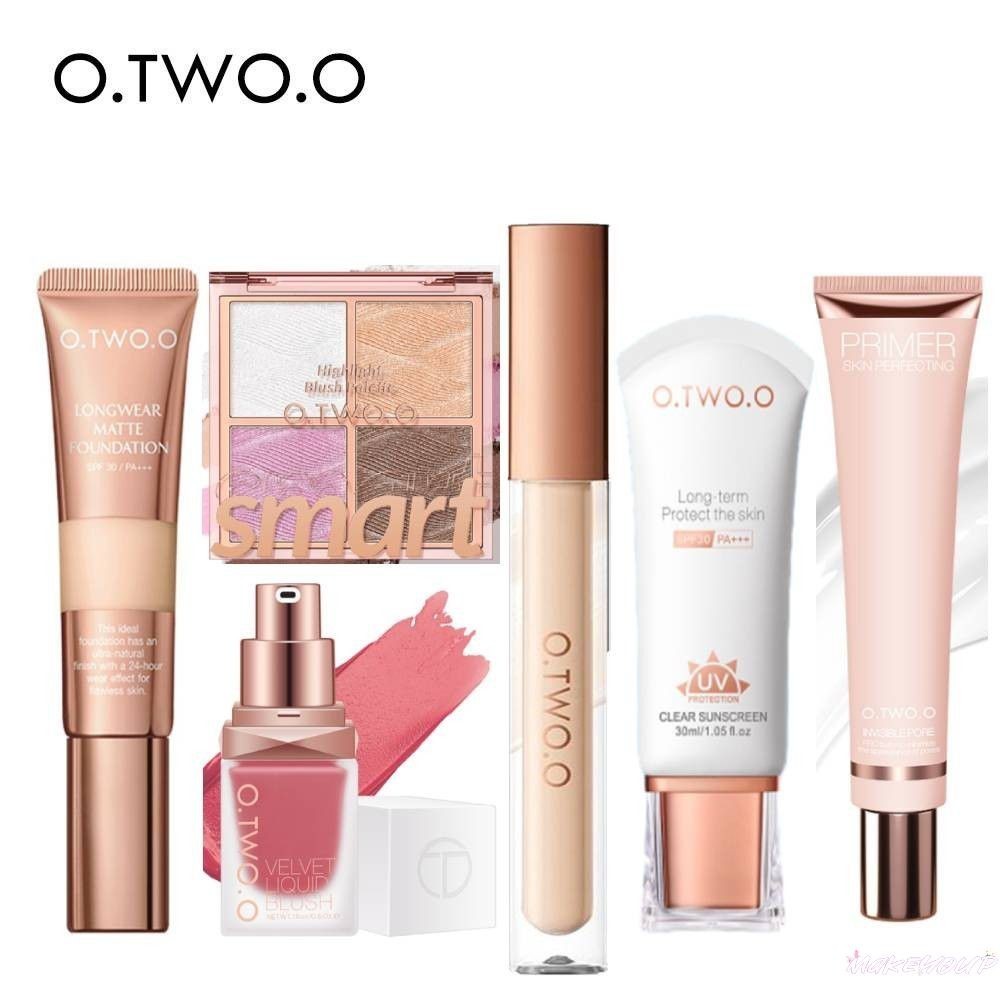 O.TWO.O Facial Cosmetics Set Makeup Primer Sunscreen Concealer ...