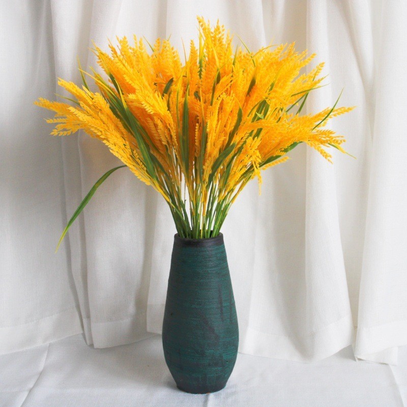 New Style Artificial Wheat Ear Rice Rice Artificial Flower Dried Flower ...