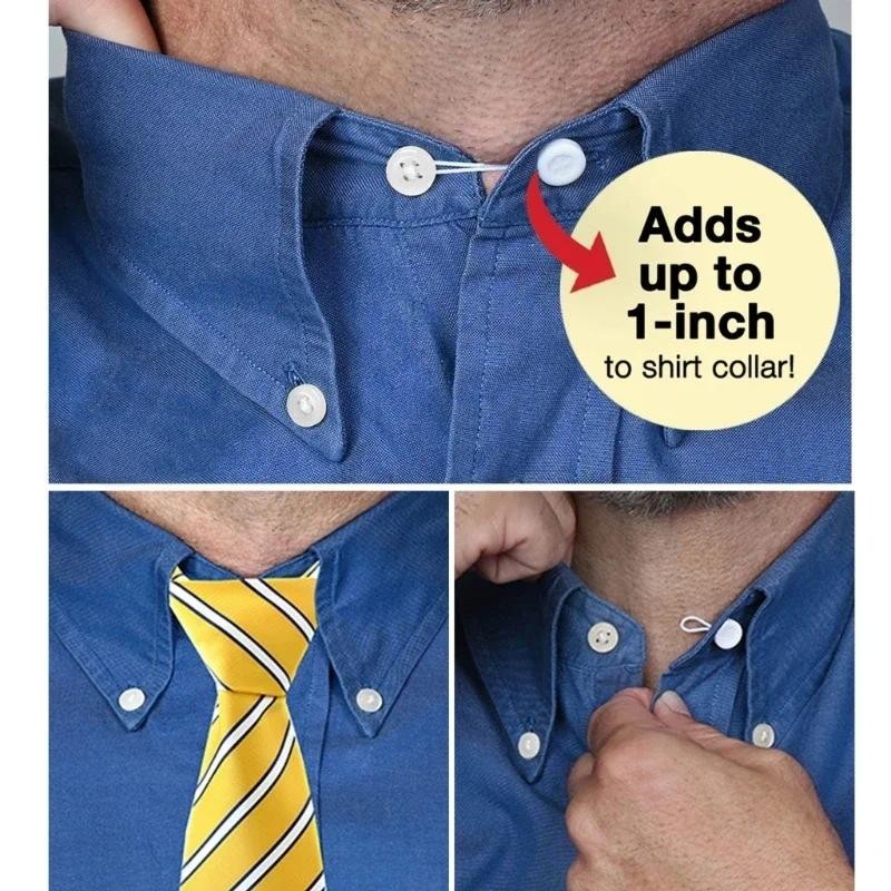 10pcs Adjustable Waist Extenders Neck Extender No Sewing Button for ...