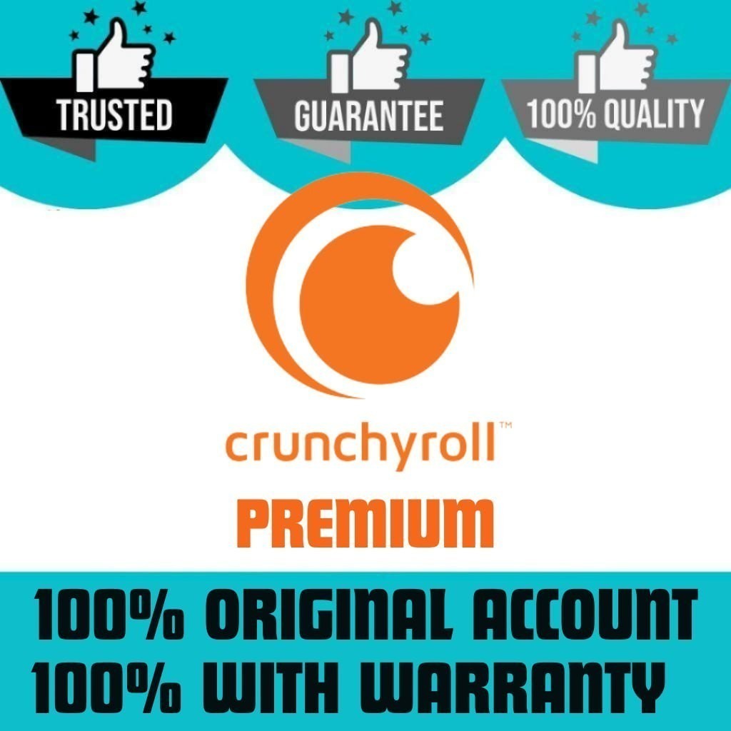 Crunchyroll Premium Account Lifetime iOS MacBook Android (Mega Fan ...